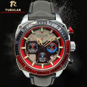 Tubular Square chronograph watch