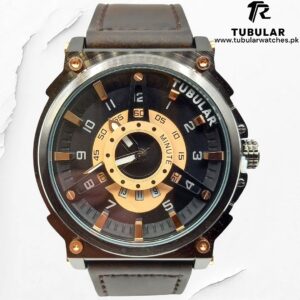 Tubular analog watch
