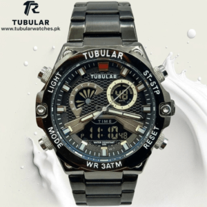 Tubular Digital and analog watch (DT-5617)