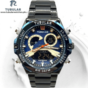 Tubular Digital and analog watch (DT-5617)
