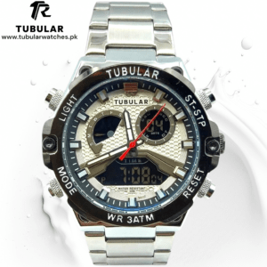 Tubular Digital and analog watch (DT-5617)