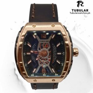Tubular analog watch