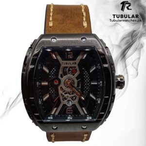 Tubular analog watch