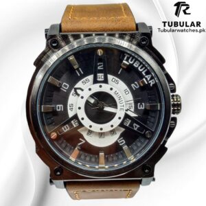 Tubular analog watch