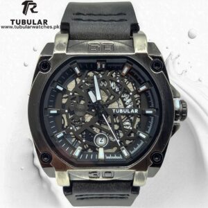 Tubular Rectangular Date watch