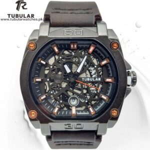 Tubular Rectangular Date watch