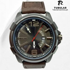 Tubular analog watch
