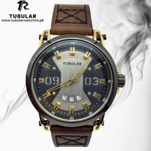 Tubular analog watch