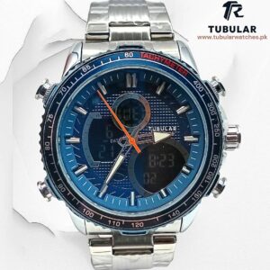 Tubular Digital and analog watch (DT-5229)