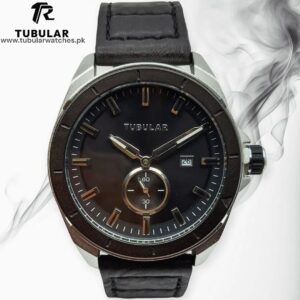 Tubular date and small second (rotating bezel) watch