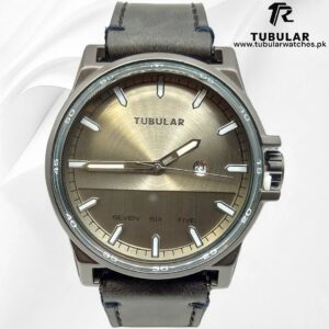 Tubular analog watch