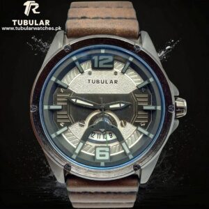 Tubular analog watch