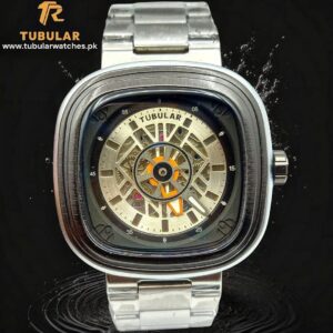 Tubular Square Wheel Dial Watch