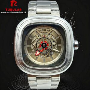 Tubular Square Wheel Dial Watch