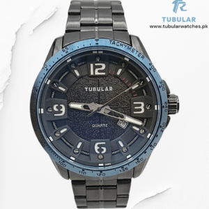 Tubular Analog Quartz date watch (D-5685)