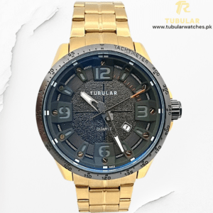 Tubular Analog Quartz date watch (D-5685)