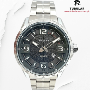 Tubular Analog Quartz date watch (D-5685)