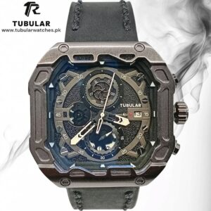 Tubular Square Chronograph Watch (M-5562)