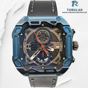 Tubular Square Chronograph Watch (M-5562)