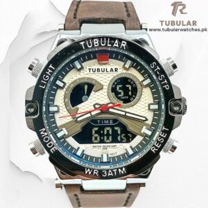Tubular Digital and analog watch (DT-5617)