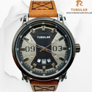 Tubular analog watch