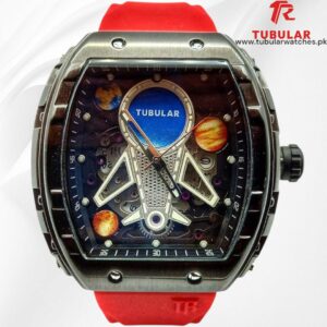 Tubular Rectangular Luminous Date watch (moon face Edition)