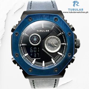 Tubular Digital and analog watch (DT-5649)