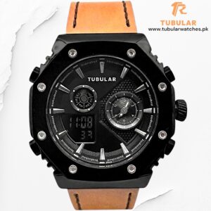 Tubular Digital and analog watch (DT-5649)