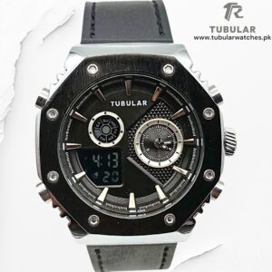 Tubular Digital and analog watch (DT-5649)