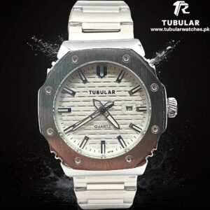 Tubular Analog Quartz date watch (M-5718)