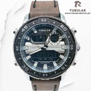 Tubular Digital and analog watch (DT-5801)