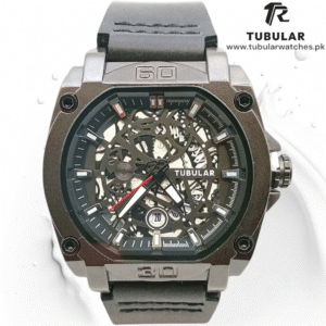 Tubular Rectangular Date watch