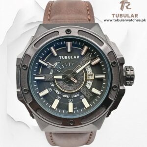 Tubular Analog Date watch (D-5559)