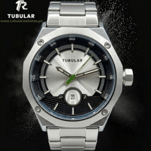 Tubular Analog Quartz date watch