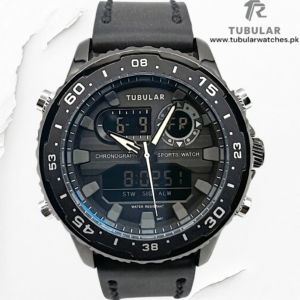 Tubular Digital and analog watch (DT-5801)
