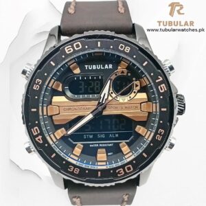 Tubular Digital and analog watch (DT-5801)