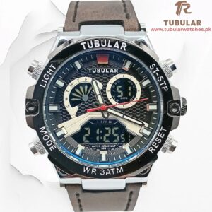 Tubular Digital and analog watch (DT-5617)