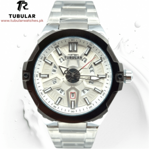 Tubular Analog Quartz date watch