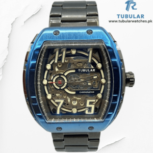 Tubular Rectangular Date luminous watches