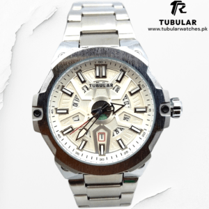 Tubular Analog Quartz date watch