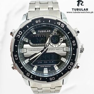 Tubular Digital and analog watch (DT-5801)