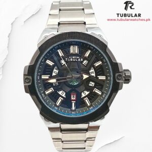 Tubular Analog Quartz date watch