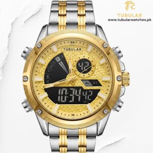 Tubular Digital and analog watch (DT-5508)