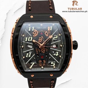 Tubular Rectangular Luminous Date watch (M-5517)