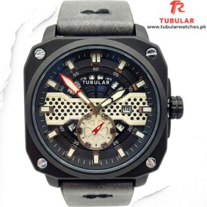 Tubular Square Small second & Date watch