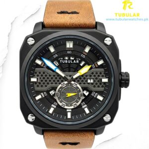 Tubular Square Small second & Date watch
