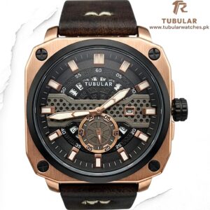 Tubular Square Small second & Date watch