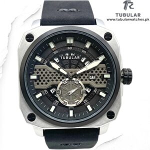 Tubular Square Small second & Date watch
